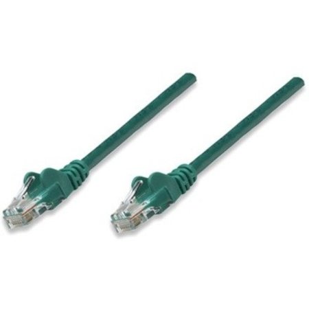 INTELLINET NETWORK SOLUTIONS 10 Ft Green Cat5E Snagless Patch Cable 319782